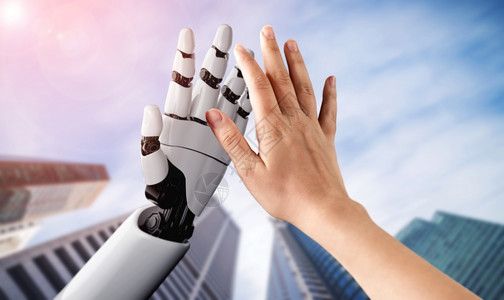 3d提供人工智能對機器人和的開發(fā)進行研究以促人們的未來生活數(shù)字據(jù)